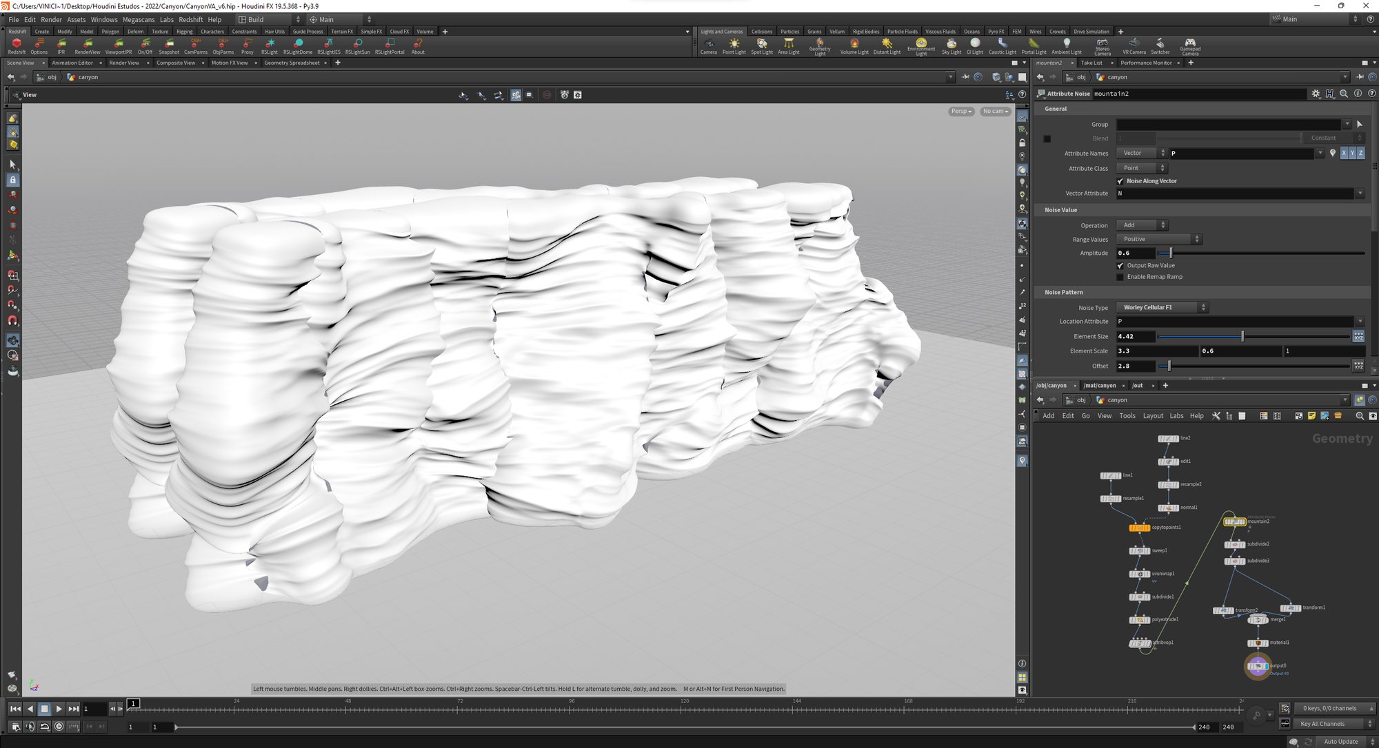 Canyon Procedural – 12