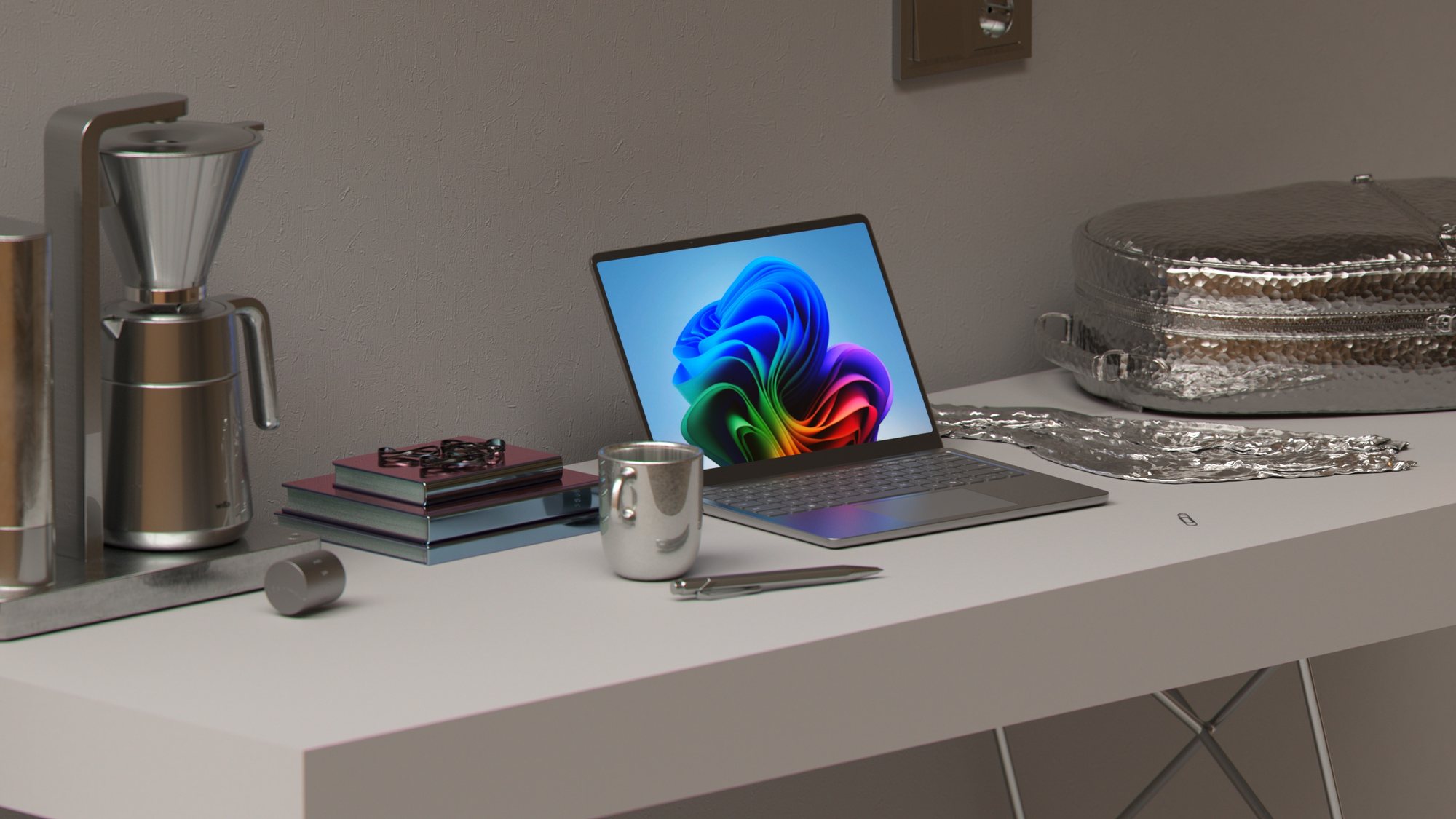 Microsoft Surface 2025 – Aluminium Table
