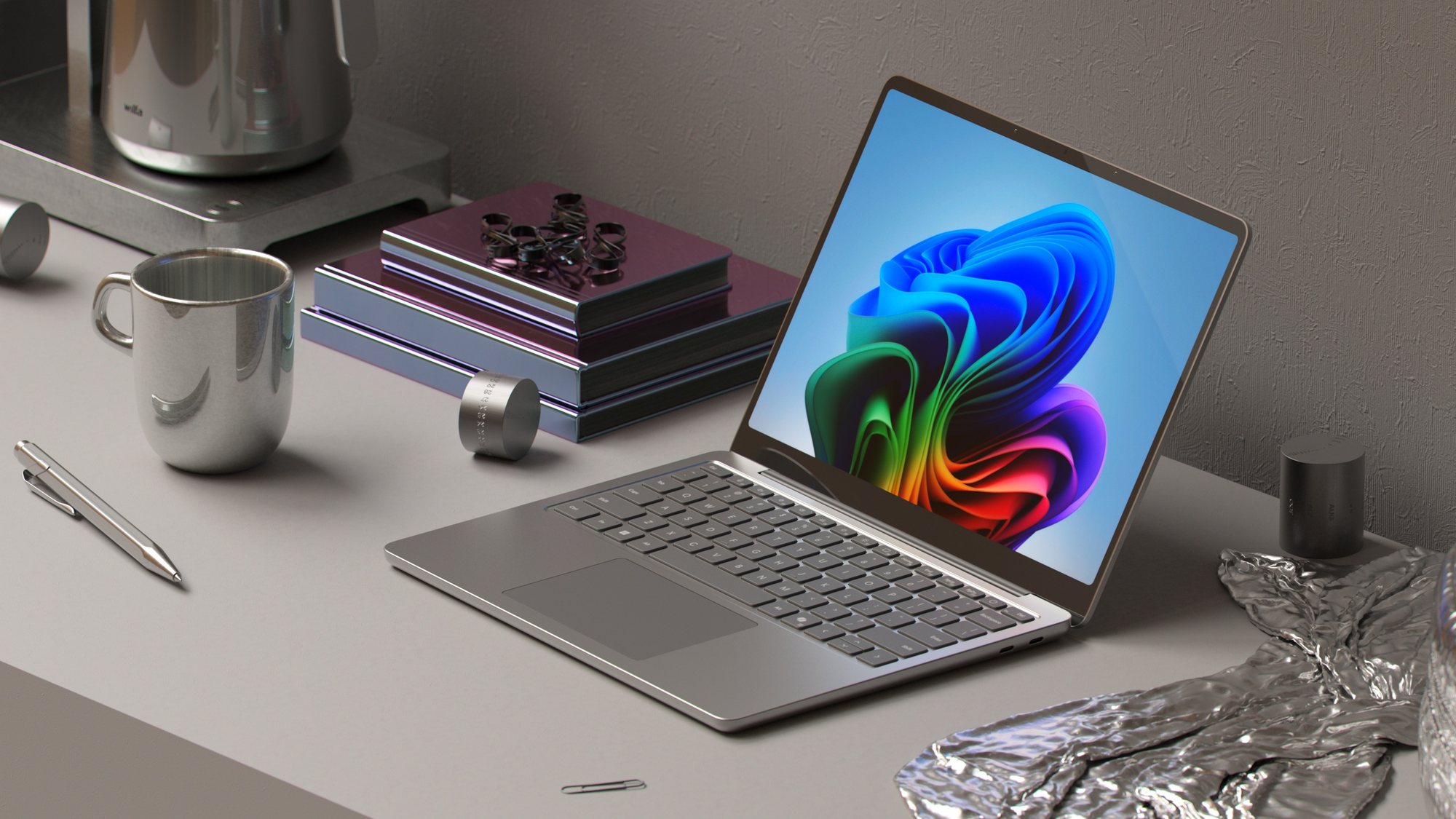 Microsoft Surface 2025 – Aluminium Table