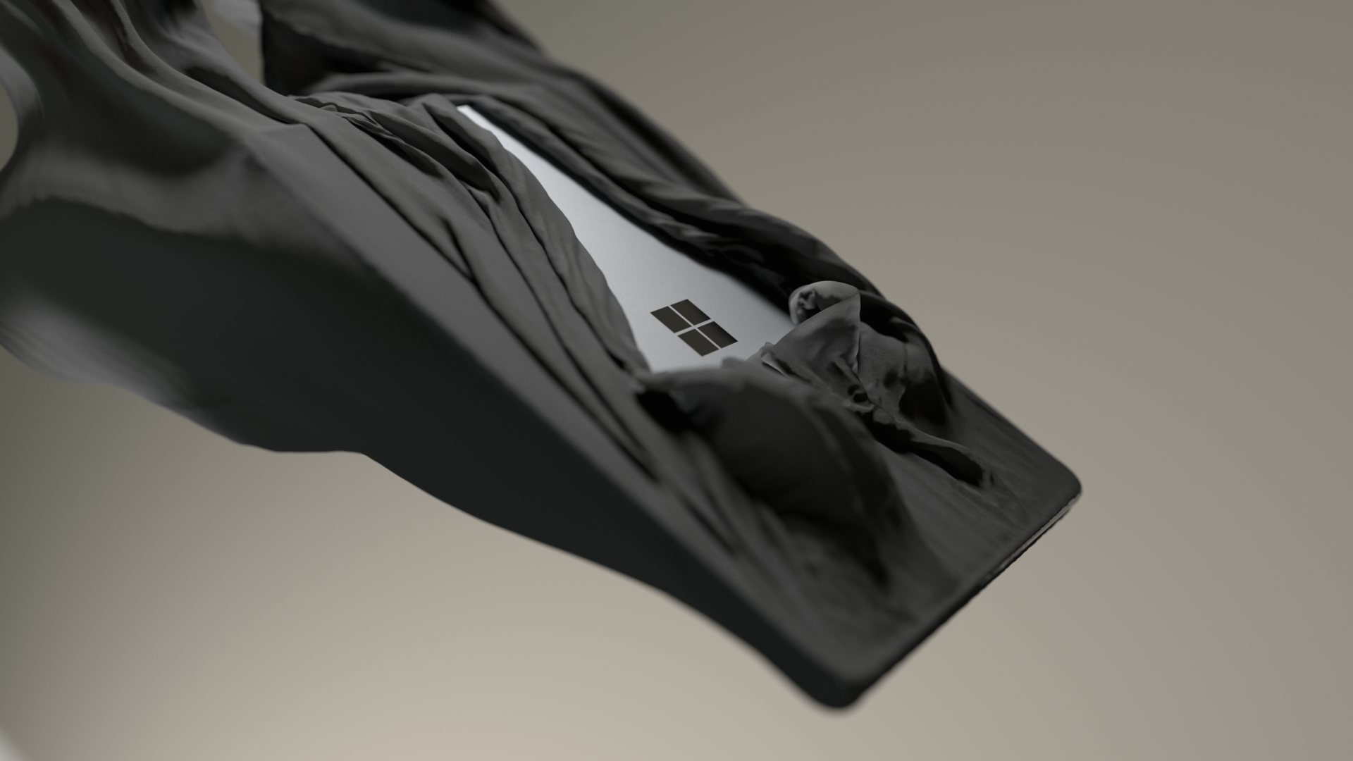 Microsoft Surface 2025 – Floating Cloth
