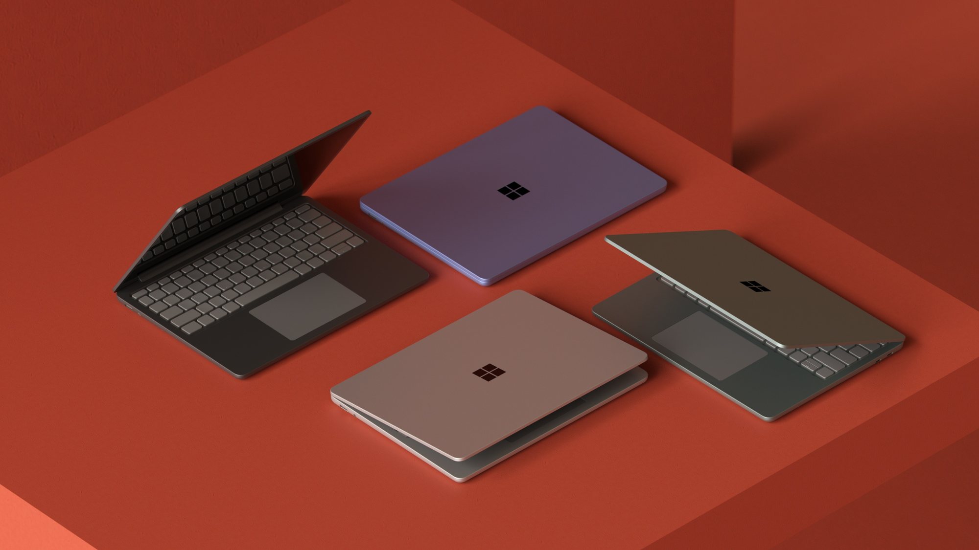 Microsoft Surface 2025 – Packshot Materials