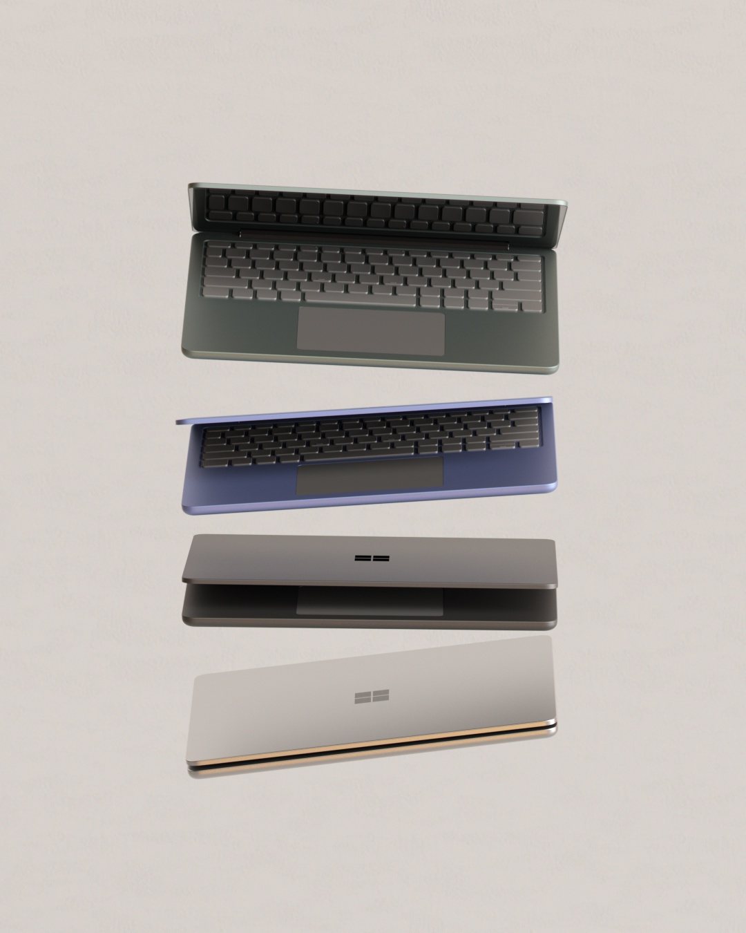 Microsoft Surface 2025 – Packshot Materials