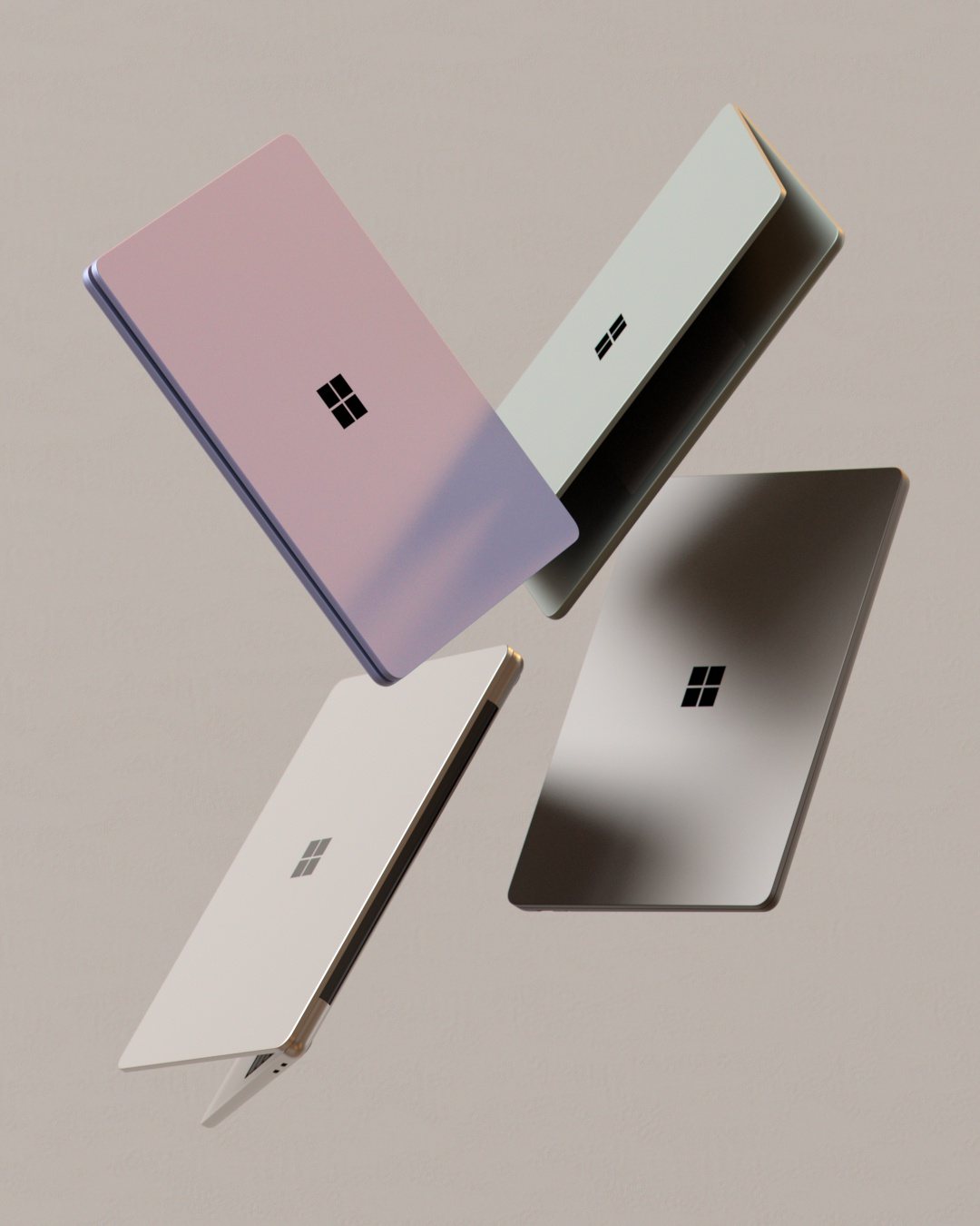 Microsoft Surface 2025 – Packshot Materials