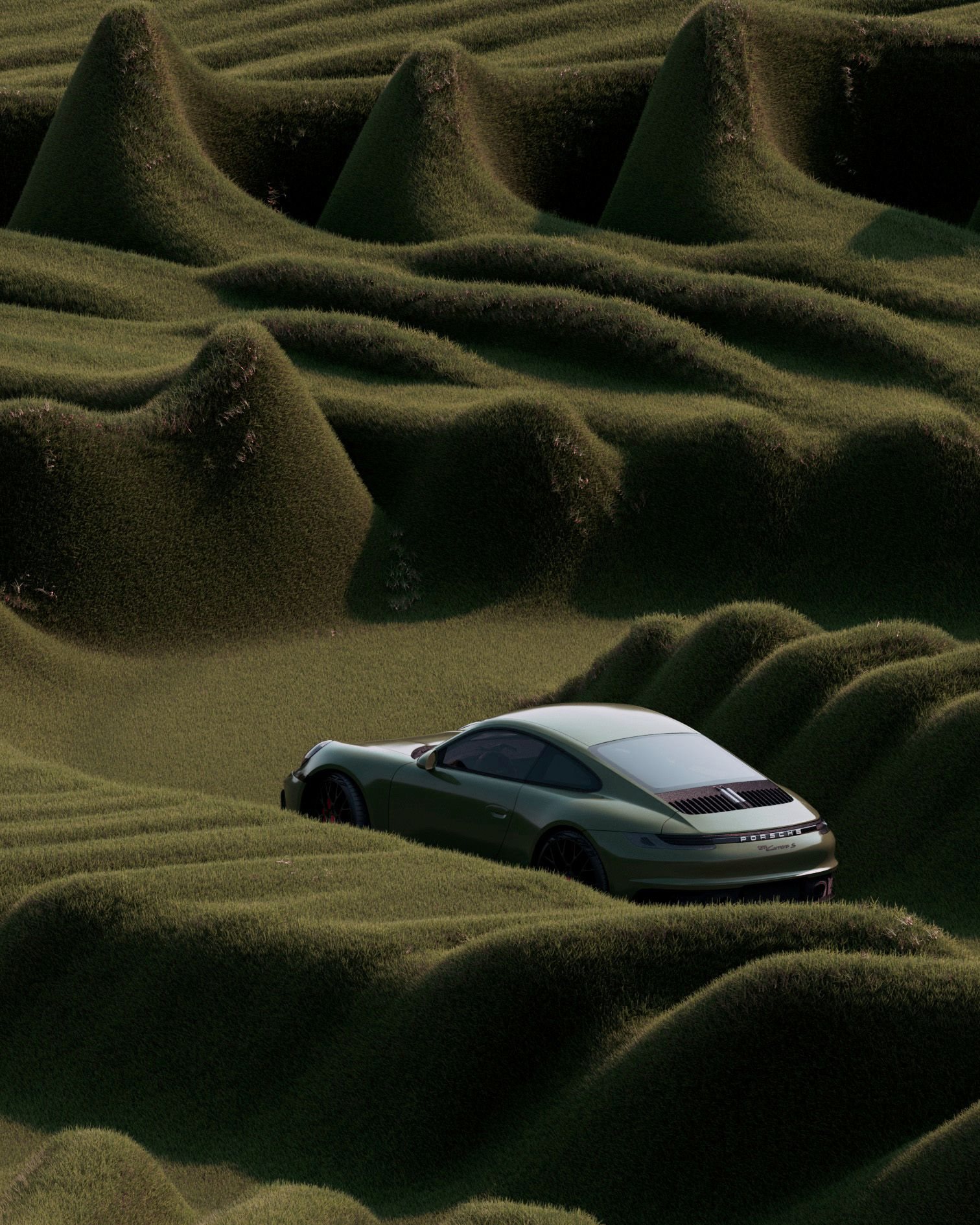 Porsche Landscape